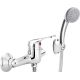 Bateria prysznicowa ścienna z zestawem prysznicowym BYU_041M 5907650801061