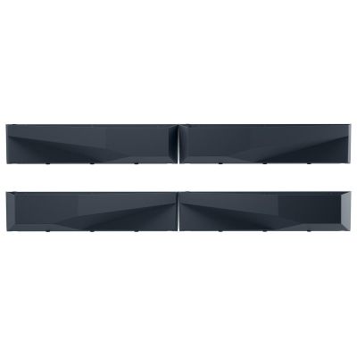 36. KWIETNIK OGRÓD WERTYKALNY 4SET ANTRACYT