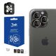Osłona aparatu 3mk Lens Protection Pro ze złotą ramką na iPhone 15 Pro Max
