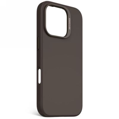2. Etui Decoded AntiMicrobial Silicone Backcover z MagSafe do iPhone 16 Pro - ciemnobrązowe