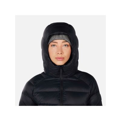 4. Kurtka narciarska damska ROSSIGNOL W ARETU DOWN JKT czarna