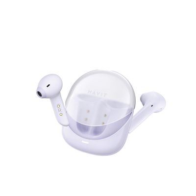 5. Słuchawki Bluetooth Havit Modern Buds (fiolet)