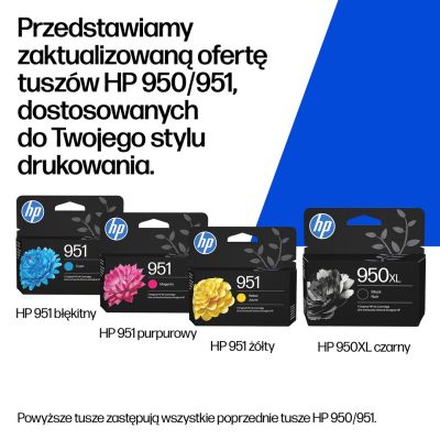 30. HP Oryginalny, purpurowy wkład atramentowy 951