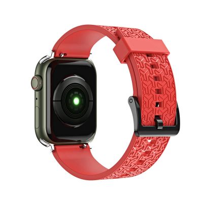 2. Pasek bransoleta do zegarka Watch Strap Y opaska do Apple Watch 38 / 40 / 41 mm - czerwony