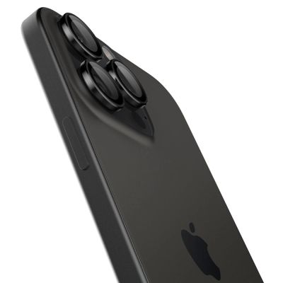 4. Osłona aparatu Spigen Glas.tR EZ Fit Optik Camera Protector na iPhone 14 Pro / Pro Max / 15 Pro / Pro Max / 16 Pro / Pro Max / 17 Pro / 17 Pro Max - czarna 2 szt.