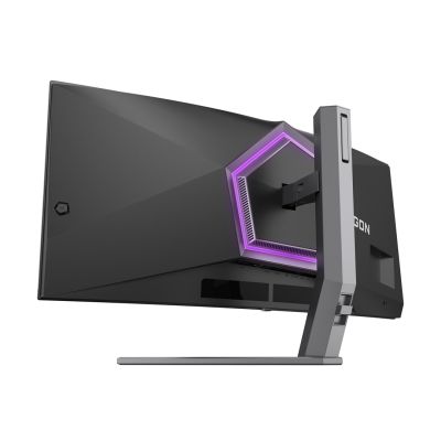 49. AOC AGON PRO AG346UCD monitor komputerowy 86,4 cm (34") 3440 x 1440 px Wide Quad HD QD-OLED Czarny, Szary