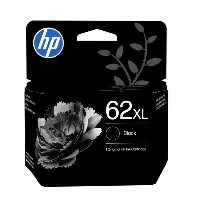 68. HP 62 oryginalny wkład atramentowy czarny