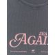 6. T-shirt slim z nadrukiem damski 4F 4FRAW26TTSHF4373-24S