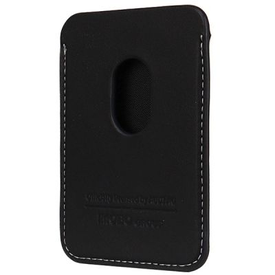 5. Portfel magnetyczny Audi Synthetic Leather kompatybilny z MagSafe - czarny