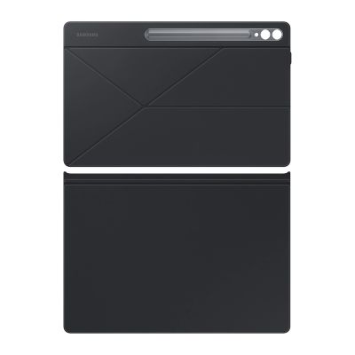 5. Etui z klapką i podstawką do Samsung Galaxy Tab S9 Ultra Smart Book Cover - białe