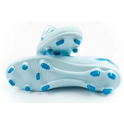 9. Nike buty piłkarskie korki Vapor 16 Club FG/MG lanki niebieskie