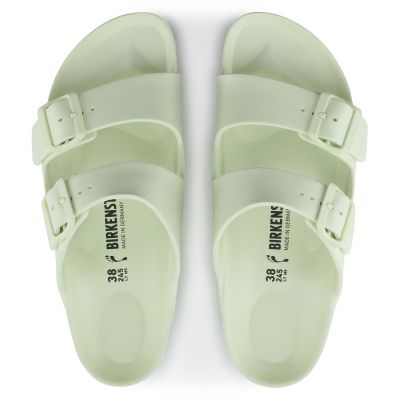 7. Klapki męskie Birkenstock Arizona Essentials EVA Regular Faded Lime na szeroką stopę piankowe (1024571)