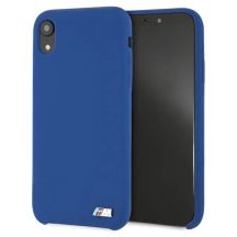 Etui BMW Silicone M Collection na iPhone Xr - niebieske