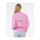 3. Bluza RIP CURL Hibiscus Diamond Heritage Crew różowy