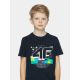 5. T-shirt chłopięcy 4F 4FJWSS26TTSHM4233-20S