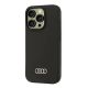 3. Etui Audi Silicone Case na iPhone 16 Pro 6.3" - czarne