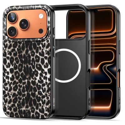 3. Etui Tech-Protect Lamano MagSafe na iPhone 17 Pro Max - czarno-brązowe