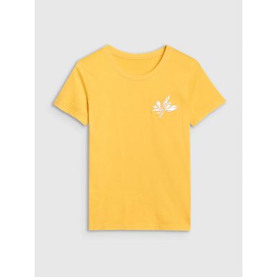 5. T-shirt regular z nadrukiem damski 4F 4FRSS25TTSHF2693-71S