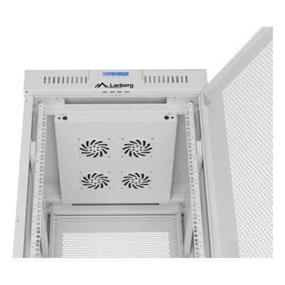 10. Lanberg FF01-6842-23SL stojak 42U Stojak montowany na podłodze Szary