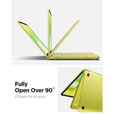 10. Etui Spigen AirSkin na MacBook Neo 13" 2026 - żółte matowe