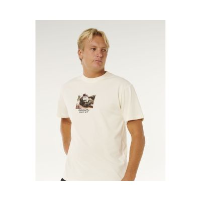 6. Koszulka męska RIP CURL Search Rig Tee biała