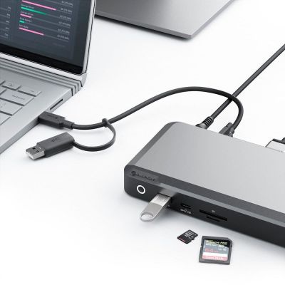 2. ALOGIC DX3 Przewodowa USB 3.2 Gen 1 (3.1 Gen 1) Type-C Czarny, Szary