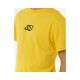 5. Koszulka męska RIP CURL Medina Inner Vision Spray Tee żółta