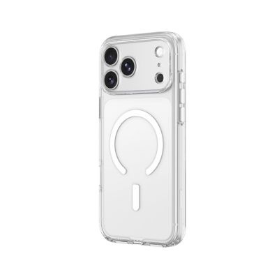 5. Etui AMAZINGTHING Minimal Mag Lens Case na iPhone 18 Pro z osłoną aparatu i mocowaniem na smycz kompatybilne z MagSafe - przezroczyste