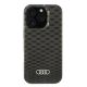 Etui Audi IML Stitching Pattern MagSafe na iPhone 16 Pro 6.3" - czarne
