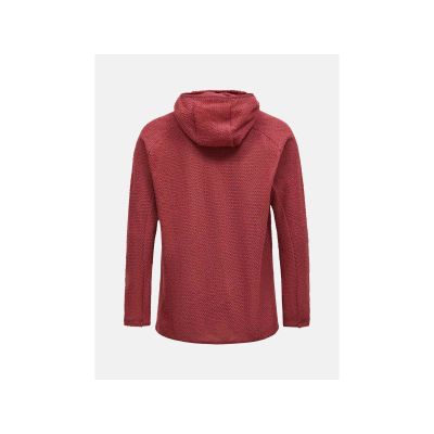 2. Bluza męska PEAK PERFORMANCE M Freelight Polartec Alpha Hood kolor czerwony