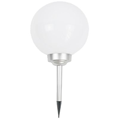15. LAMPA SOLARNA KULA MLECZNA 30x62CM