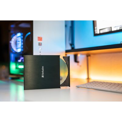 3. Zewnętrzny napęd CD/DVD Verbatim EXTERNAL SLIMLINE
