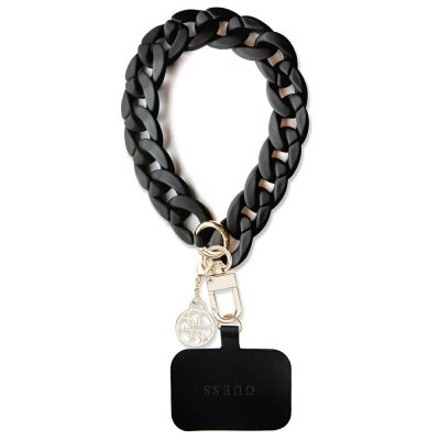 Zawieszka Guess Acrylic 4G Charm - czarna