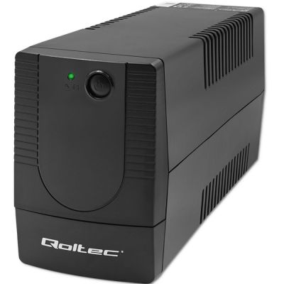 10. QOLTEC ZASILACZ AWARYJNY UPS LINE INTERACTIVE | MONOLITH | 650VA | 360W