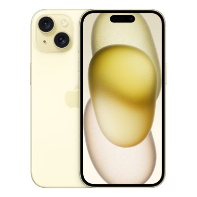 Apple iPhone 15 15,5 cm (6.1") Dual SIM iOS 17 5G USB Type-C 256 GB Żółty