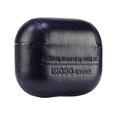 5. Etui Audi Leather Big Logo na AirPods 3 - czarne