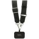 9. Etui Karl Lagerfeld Big Strap Choupette Metal Logo MagSafe na iPhone 17 Pro Max - czarne