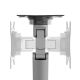 8. Neomounts DS70-250SL1 uchwyt / stojak do monitorów 88,9 cm (35") Biurko Srebrny
