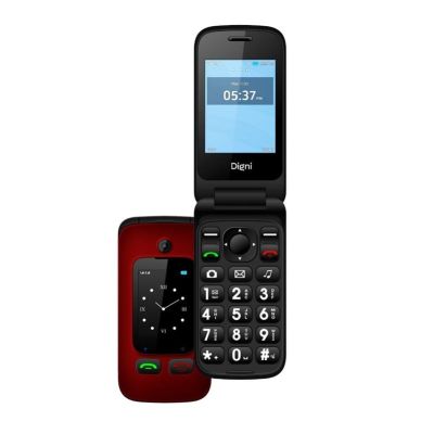 2. Etui Digni Flip Czerwony