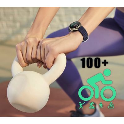 8. Smartwatch RUBICON RNCF15 Tytan/Black SMARUB259