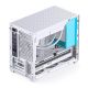 7. Jonsbo D32 PRO White PC-Gehäuse, Mini-Gehäuse, mATX, Tempered Glass - weiß