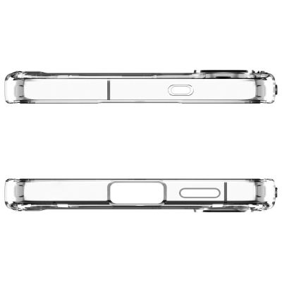 5. Etui Spigen Ultra Hybrid Mag MagSafe na Samsung Galaxy S25 FE - przezroczysto-białe