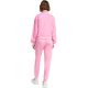 5. Dres damski adidas Essentials Feel Cozy Tracksuit różowy KB8458