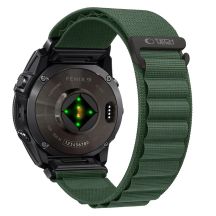 Pasek Tech-Protect Nylon Pro na Garmin Fenix 5X / 5X Plus / 6X / 6X Pro / 7X / 8 / 8 Pro / 9 / 9 Pro (51 mm) - zielony