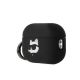 3. Etui Karl Lagerfeld Silicone Choupette Head 3D na AirPods Pro 2 - czarne