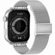 8. Smartwatch Damski GRAVITY GT28-9 Pasek + Bransoleta Czarno Srebrny