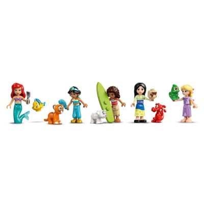 5. LEGO Disney Princess 43267 Zamek księżniczek i królewskie zwierzaki