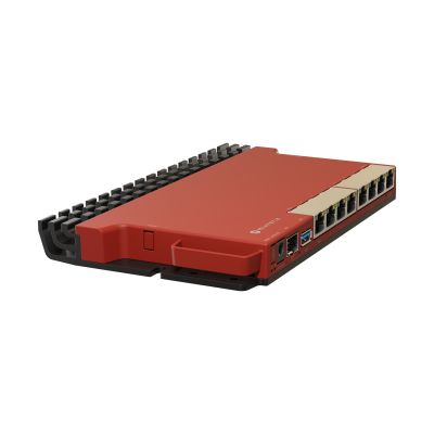 4. Router Mikrotik L009UiGS-RM Total Ethernet  Ports:9; Architecture:ARM; CPU core:2