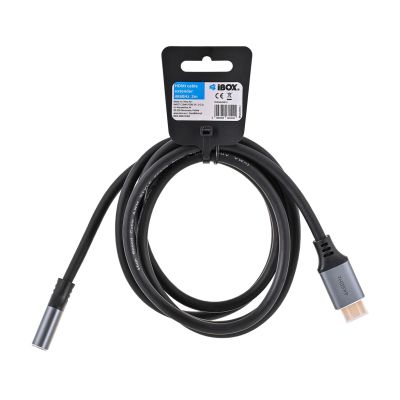2. Kabel przedłużka HDMI do HDMI 4k złota wtyczka 2m