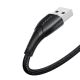 2. Kabel Joyroom Starry Series SA32-AC3 3A USB-A / USB-C 1m - czarny